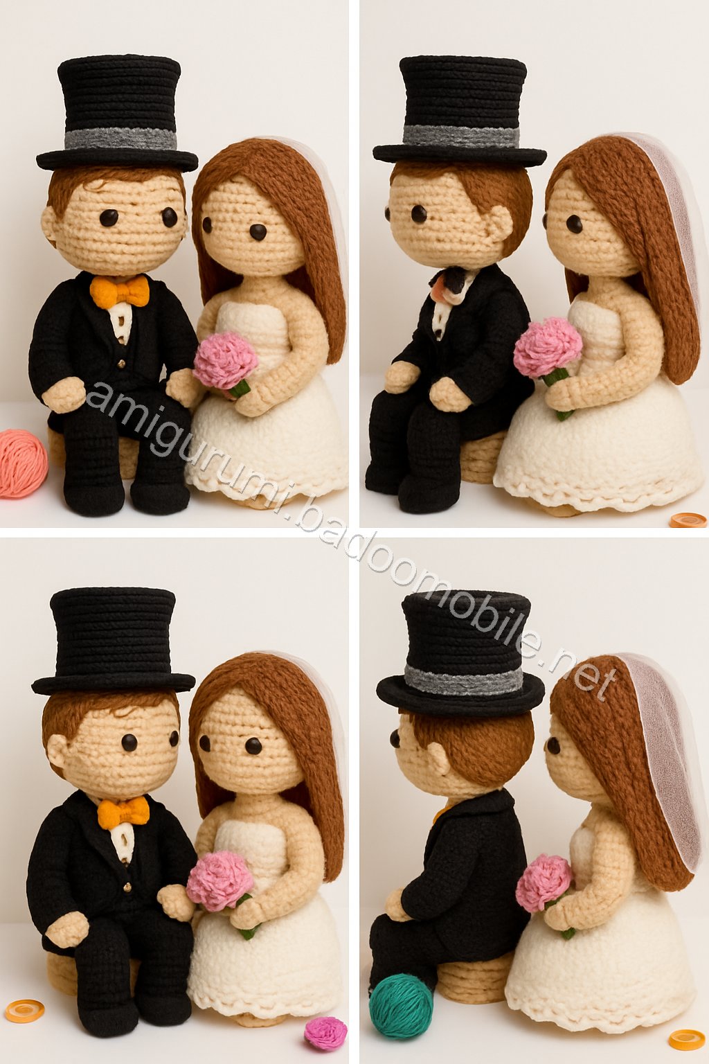 Amigurumi Romantic Couple Free Pattern