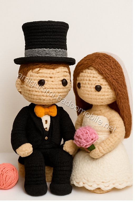 Amigurumi Romantic Couple Free Pattern