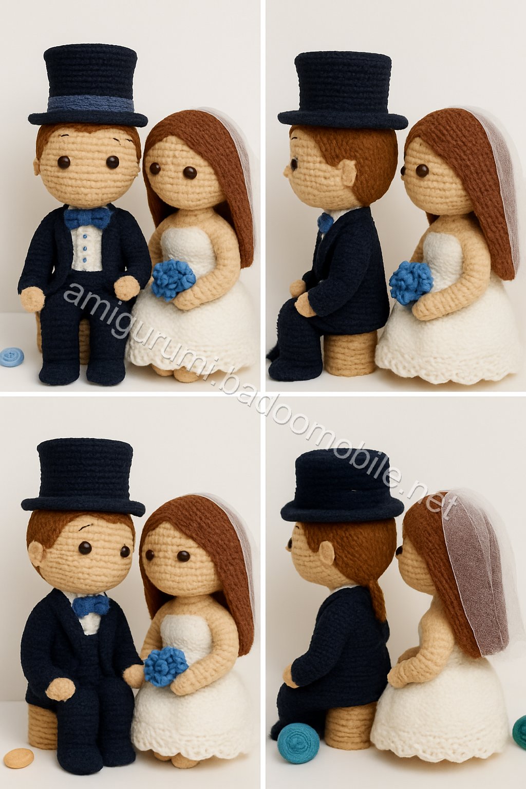 Amigurumi Romantic Couple Free Pattern