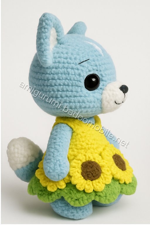 Amigurumi Sunflower Fox Free Pattern