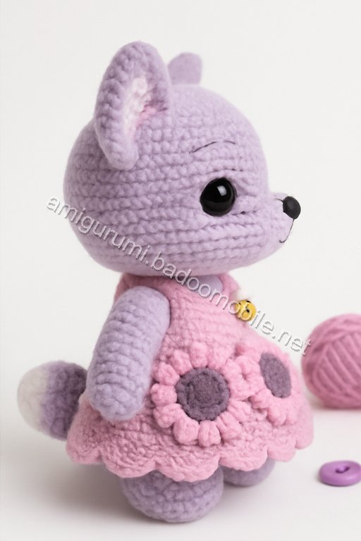 Amigurumi Sunflower Fox Free Pattern