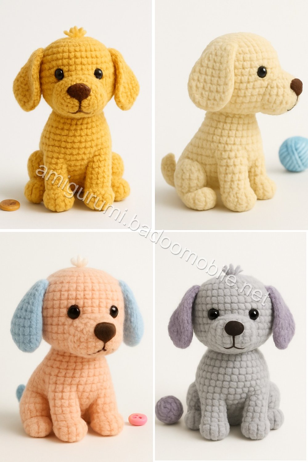 Amigurumi Golden Retriever Free Pattern