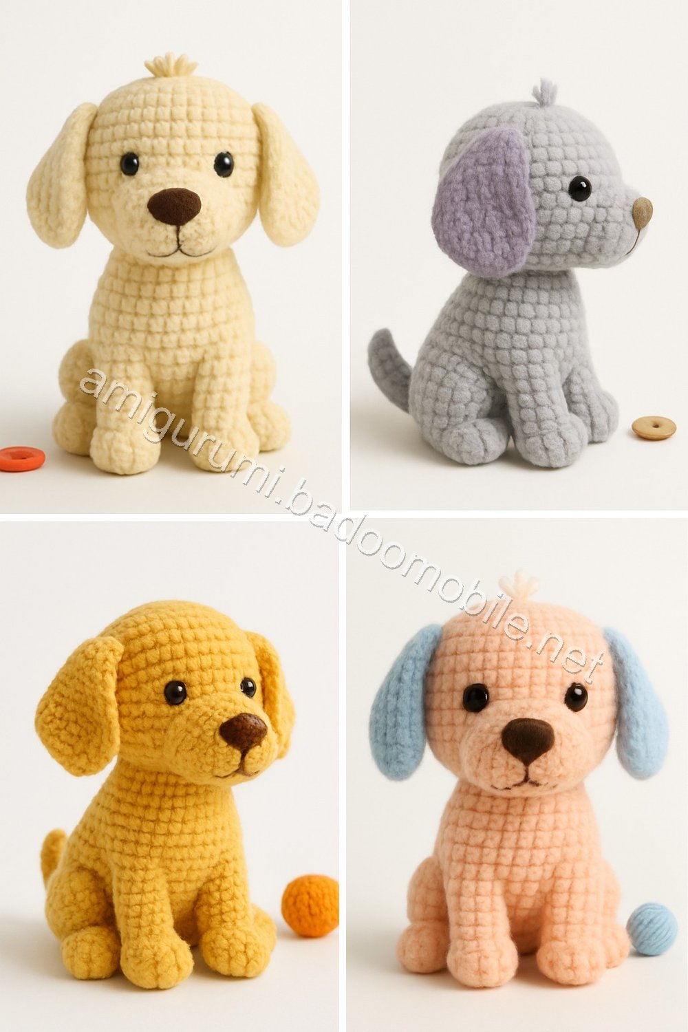 Amigurumi Golden Retriever Free Pattern