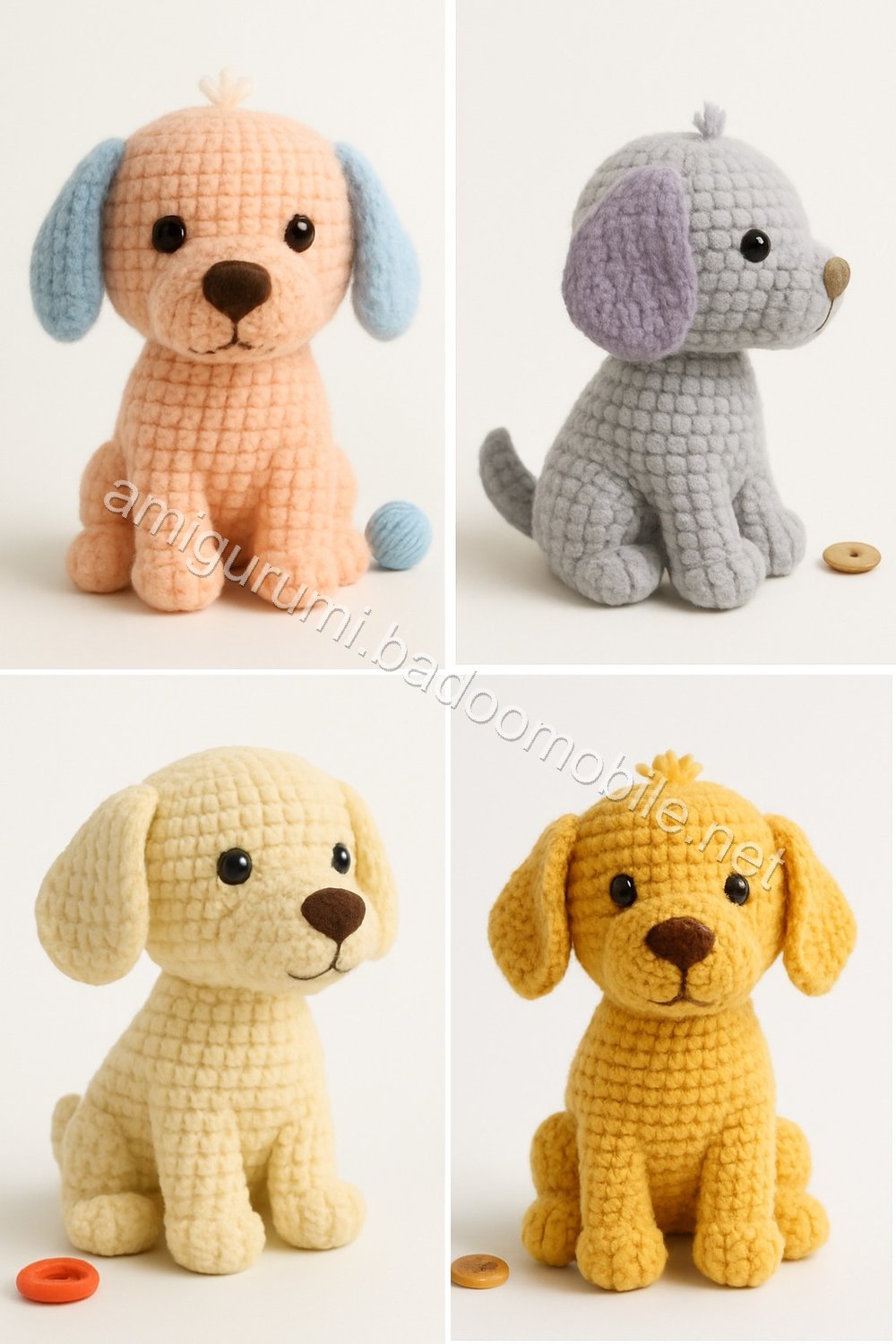 Amigurumi Golden Retriever Free Pattern