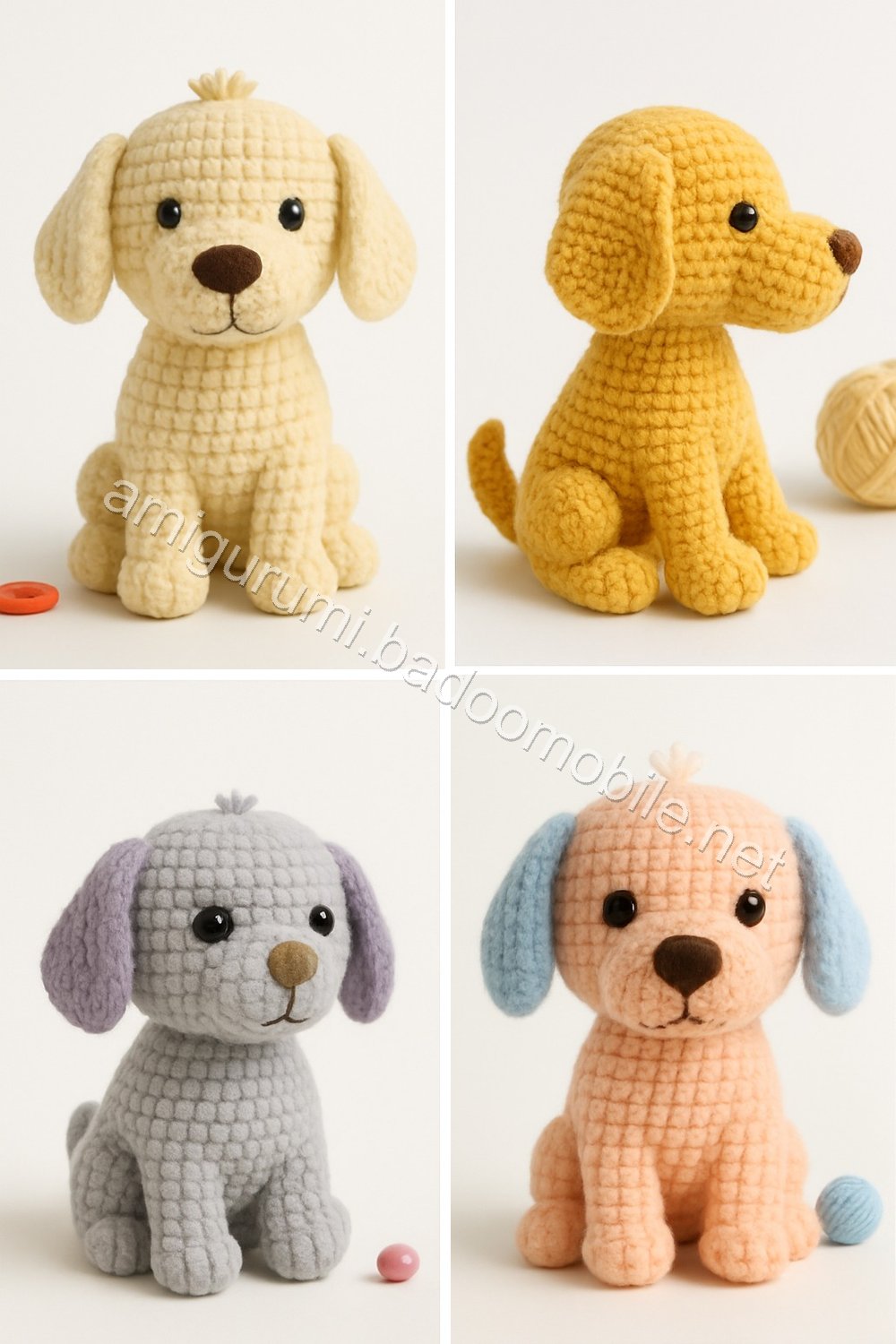 Amigurumi Golden Retriever Free Pattern