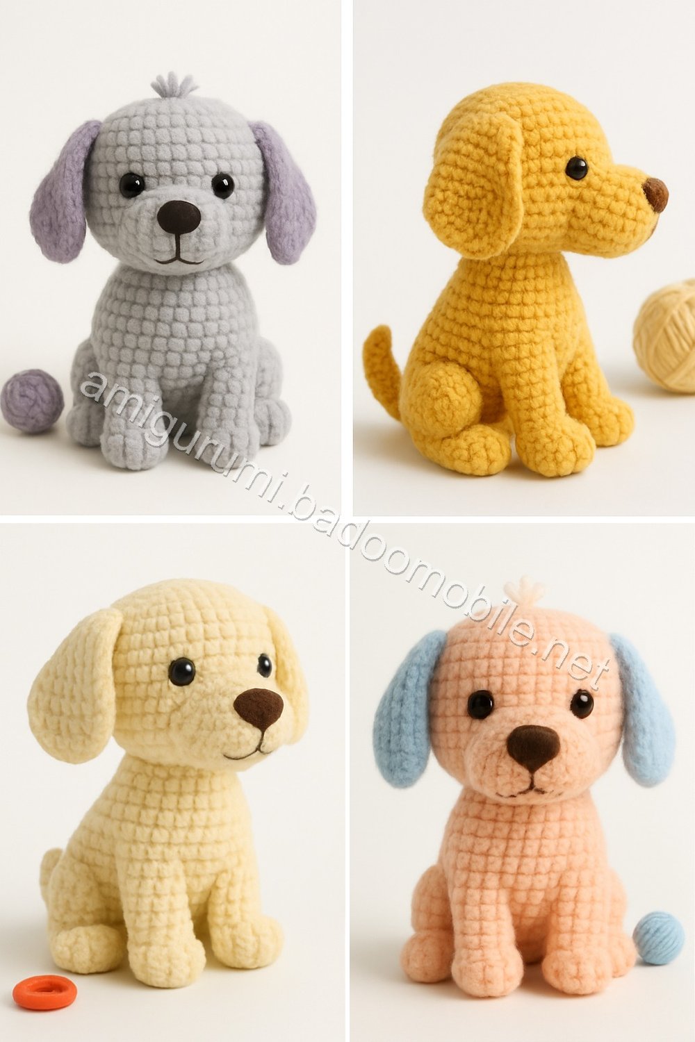 Amigurumi Golden Retriever Free Pattern