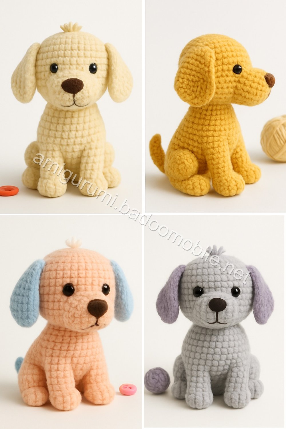 Amigurumi Golden Retriever Free Pattern