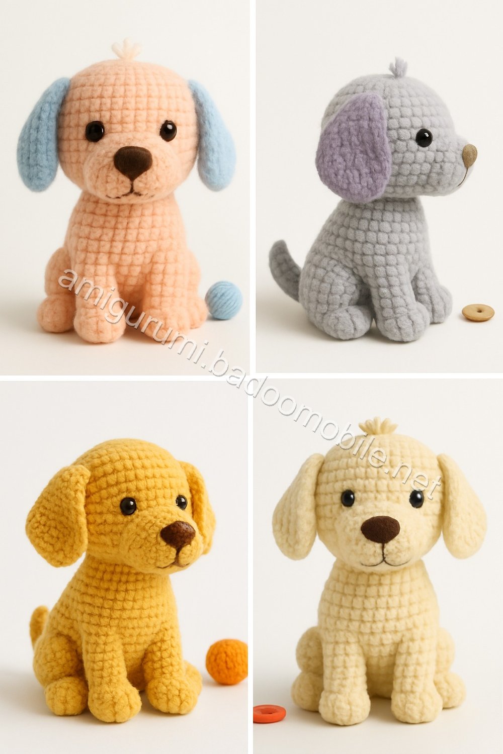 Amigurumi Golden Retriever Free Pattern