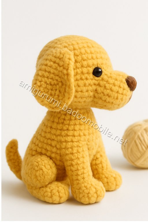 Amigurumi Golden Retriever Free Pattern