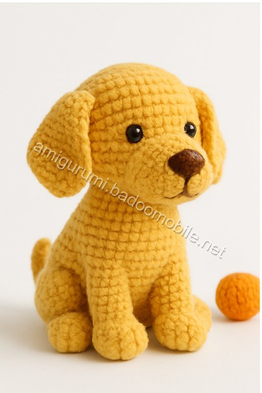 Amigurumi Golden Retriever Free Pattern