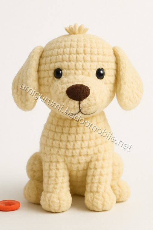 Amigurumi Golden Retriever Free Pattern