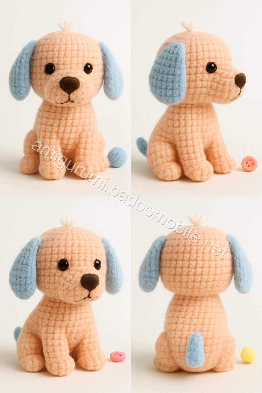 Amigurumi Golden Retriever Free Pattern