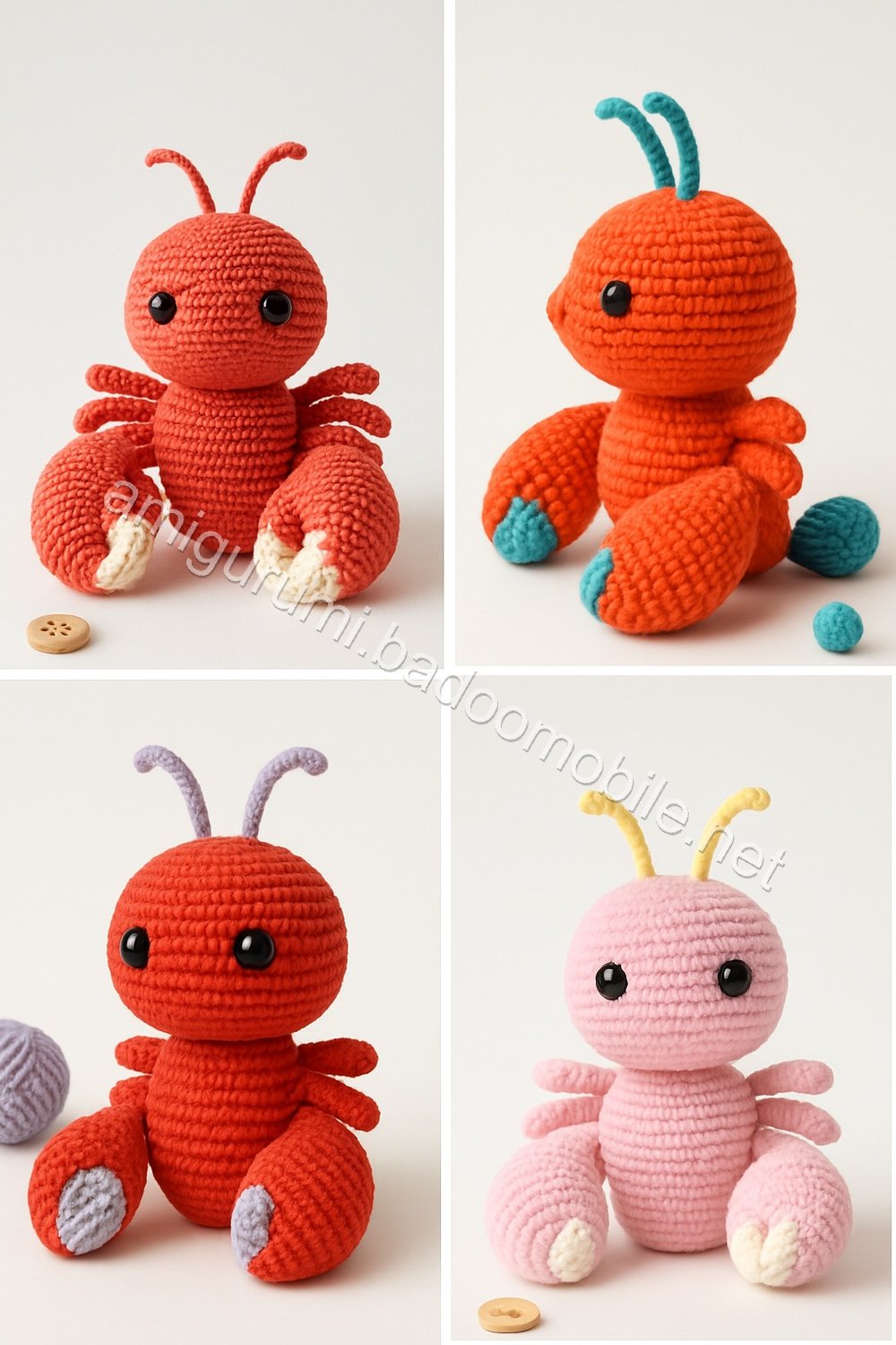 Amigurumi Lobster Free Pattern