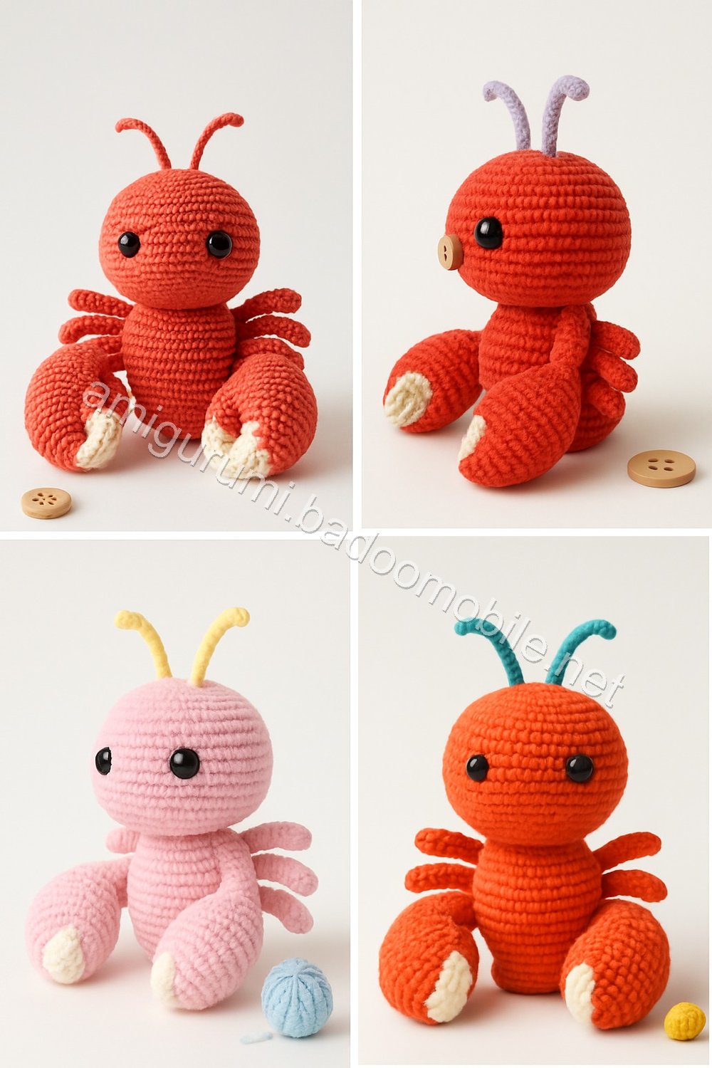 Amigurumi Lobster Free Pattern
