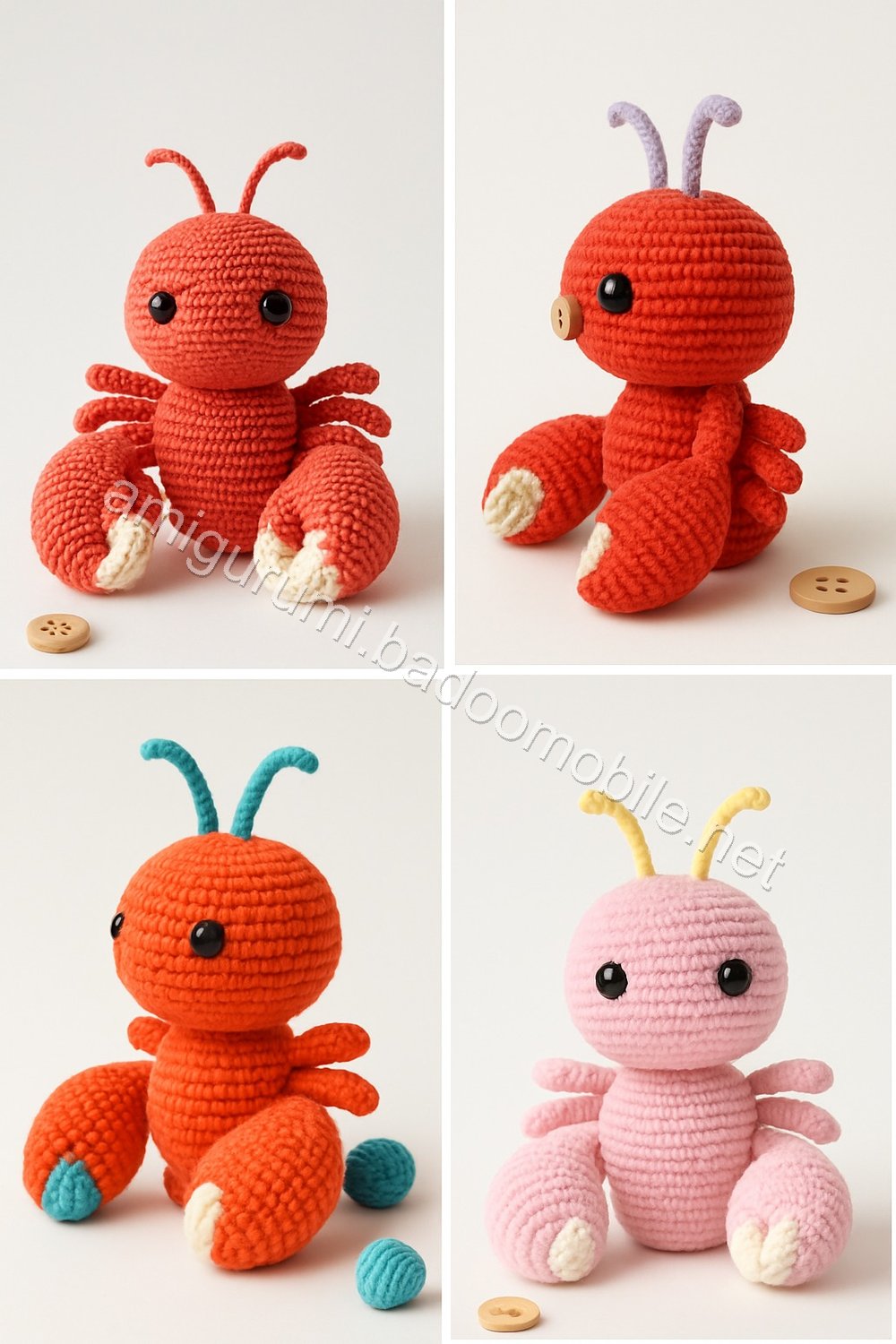 Amigurumi Lobster Free Pattern