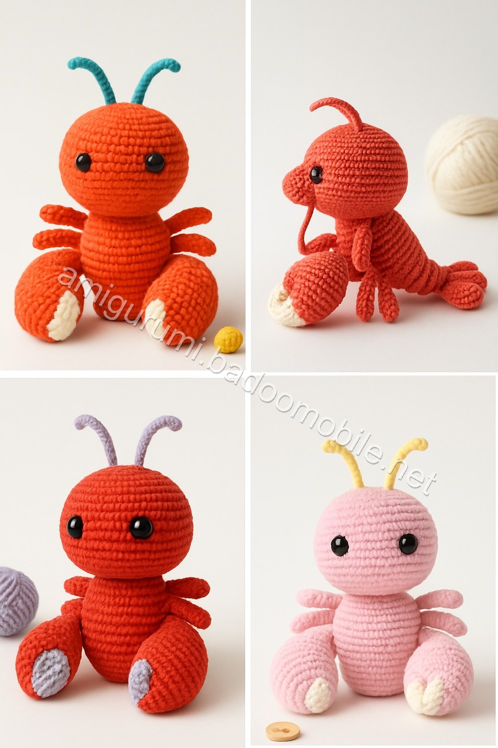 Amigurumi Lobster Free Pattern
