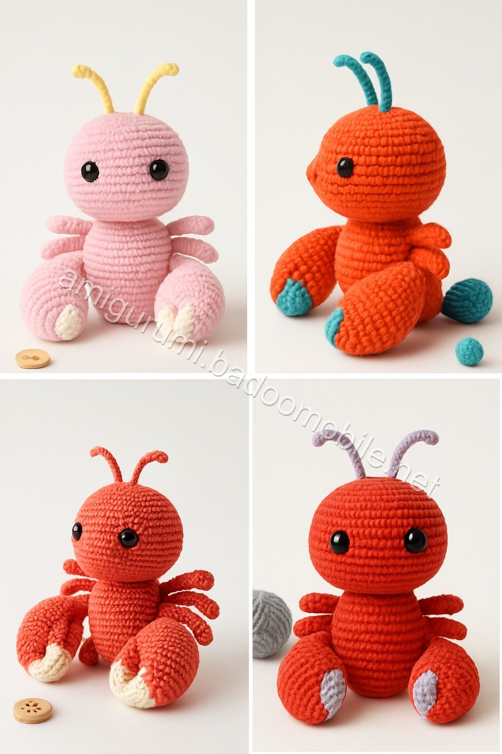 Amigurumi Lobster Free Pattern