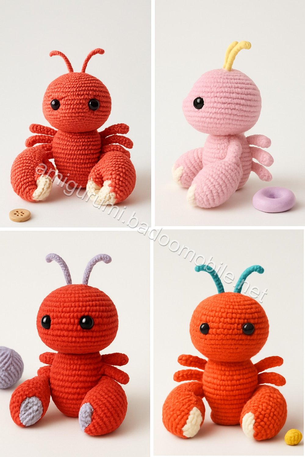 Amigurumi Lobster Free Pattern