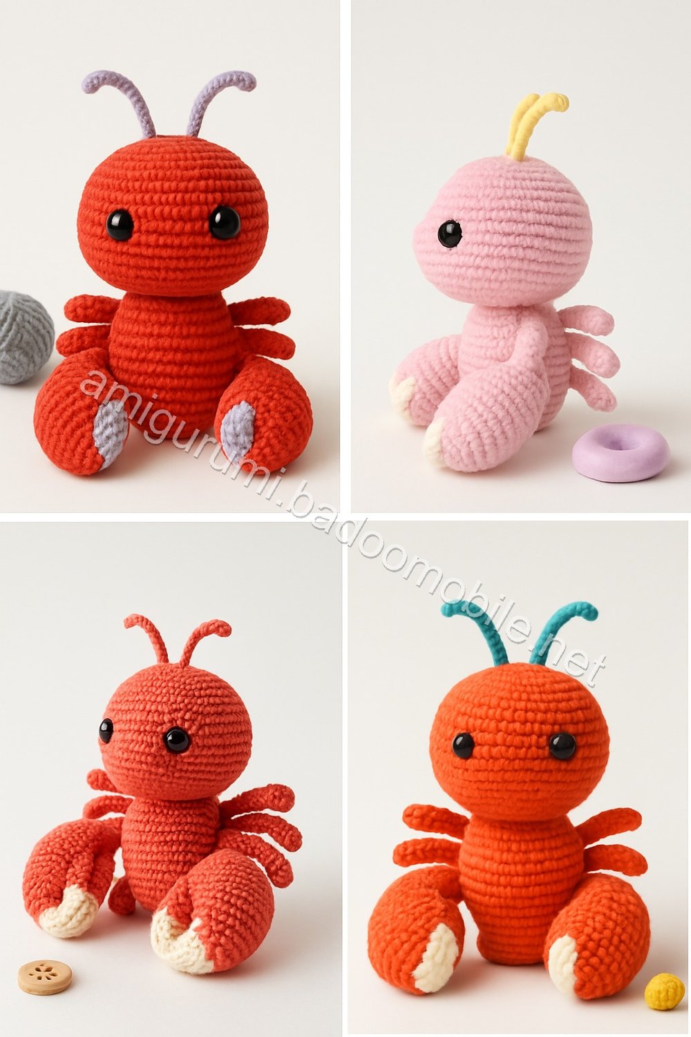 Amigurumi Lobster Free Pattern