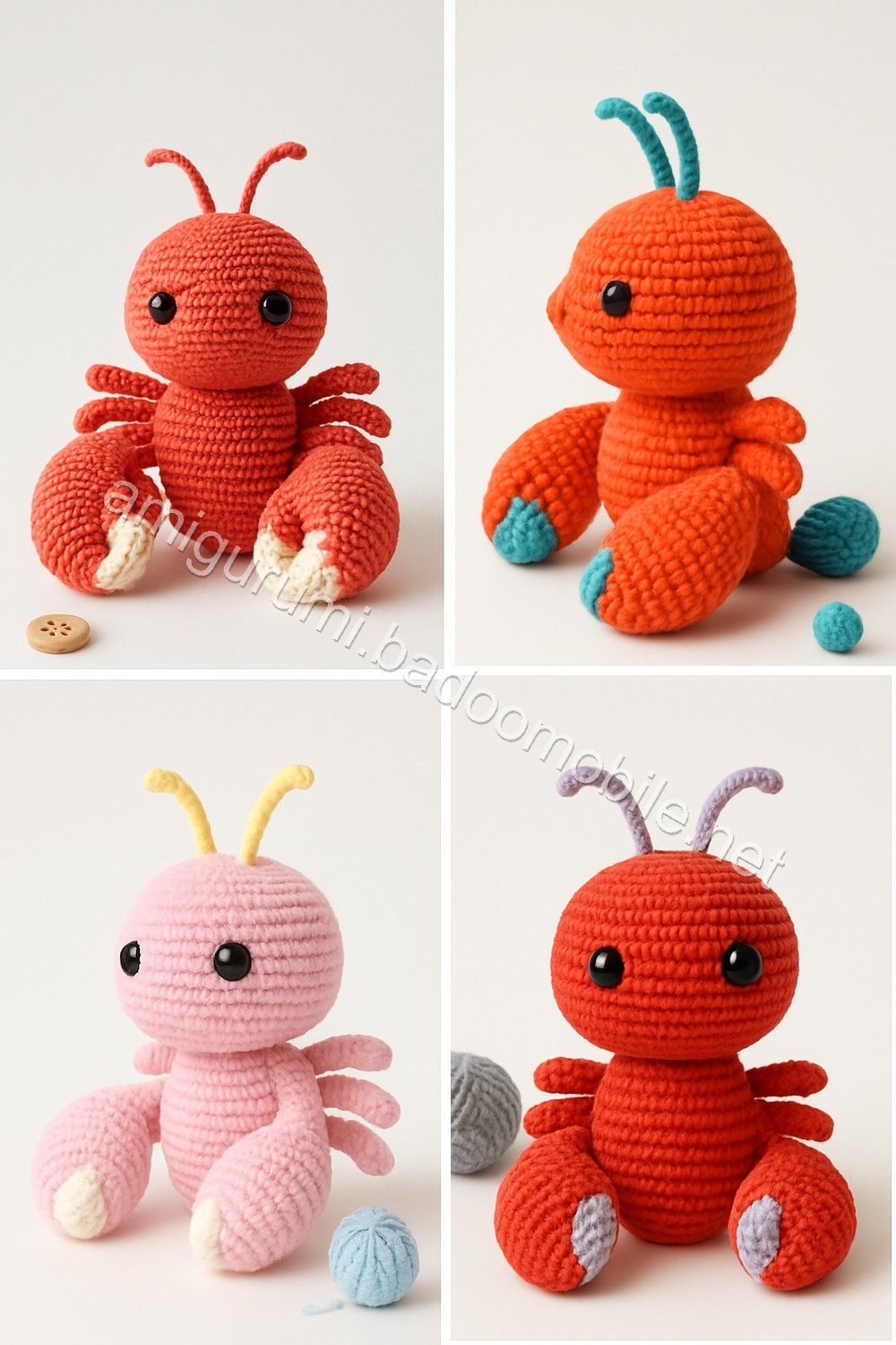 Amigurumi Lobster Free Pattern