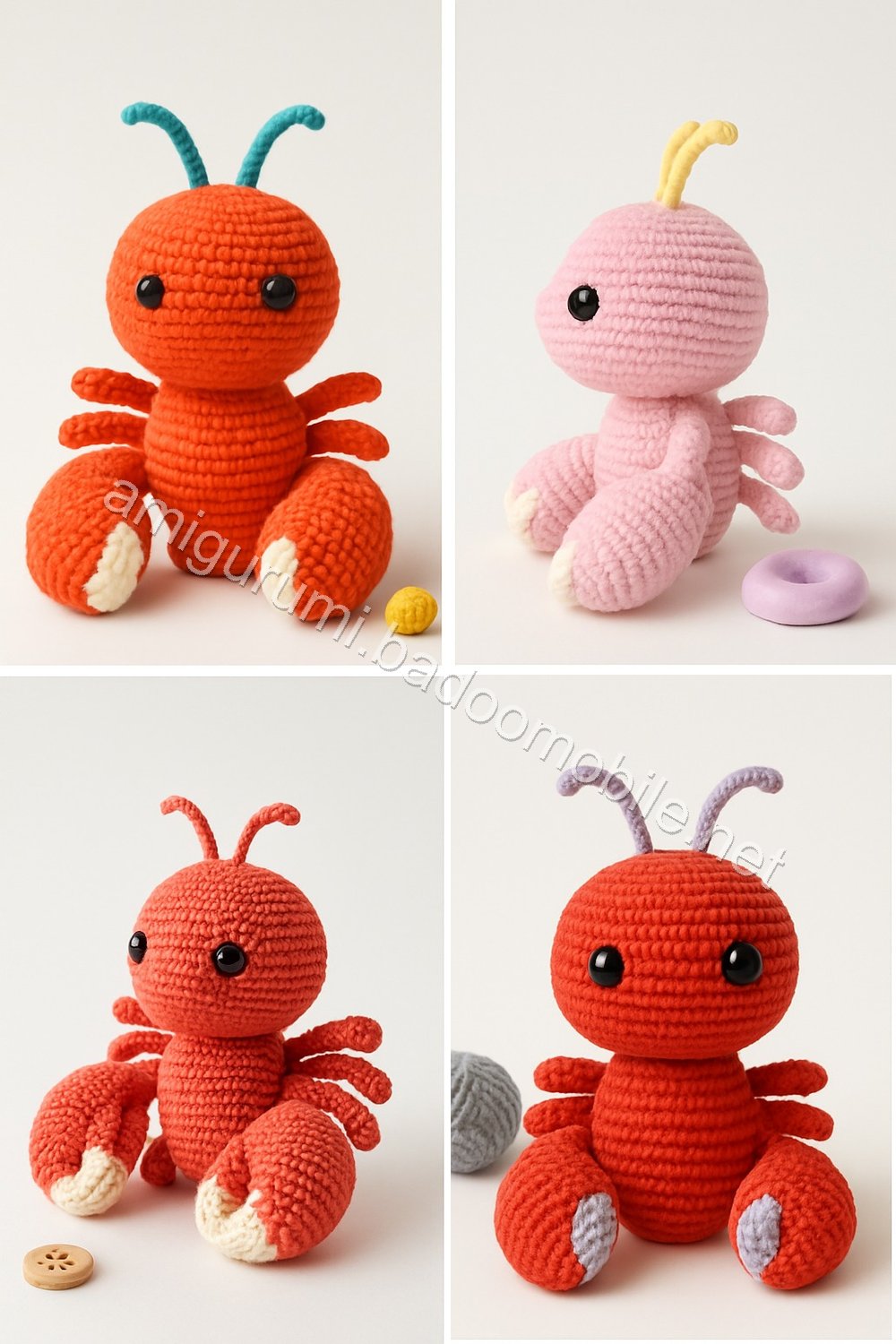 Amigurumi Lobster Free Pattern