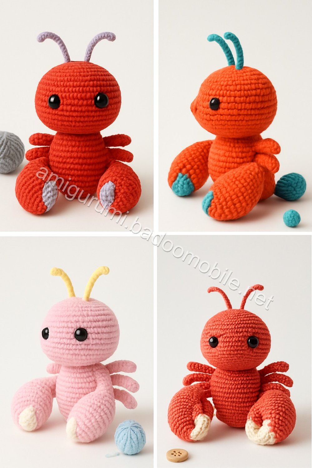 Amigurumi Lobster Free Pattern
