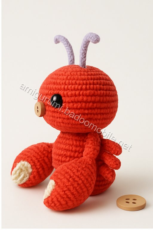 Amigurumi Lobster Free Pattern