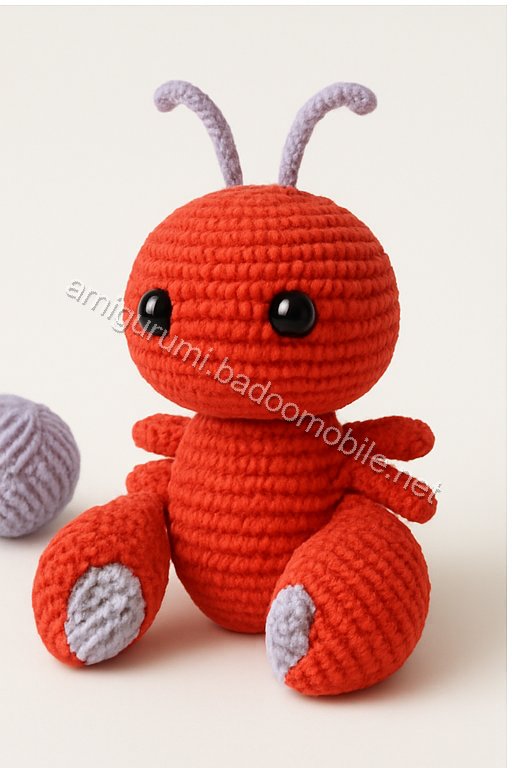 Amigurumi Lobster Free Pattern