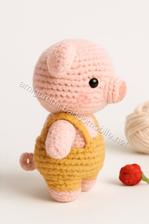 Amigurumi Pear Tree Piglet Free Pattern
