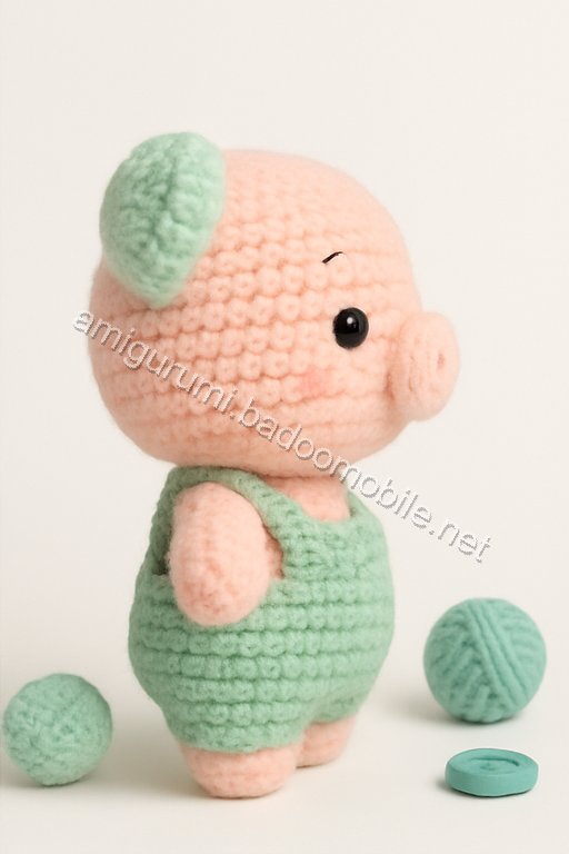 Amigurumi Pear Tree Piglet Free Pattern