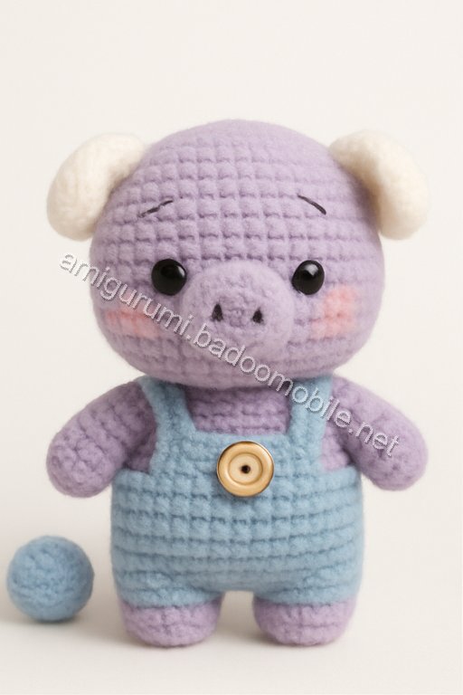 Amigurumi Pear Tree Piglet Free Pattern