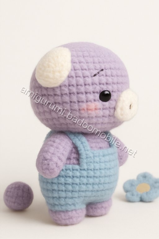 Amigurumi Pear Tree Piglet Free Pattern