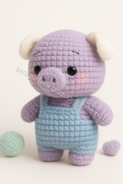 Amigurumi Pear Tree Piglet Free Pattern