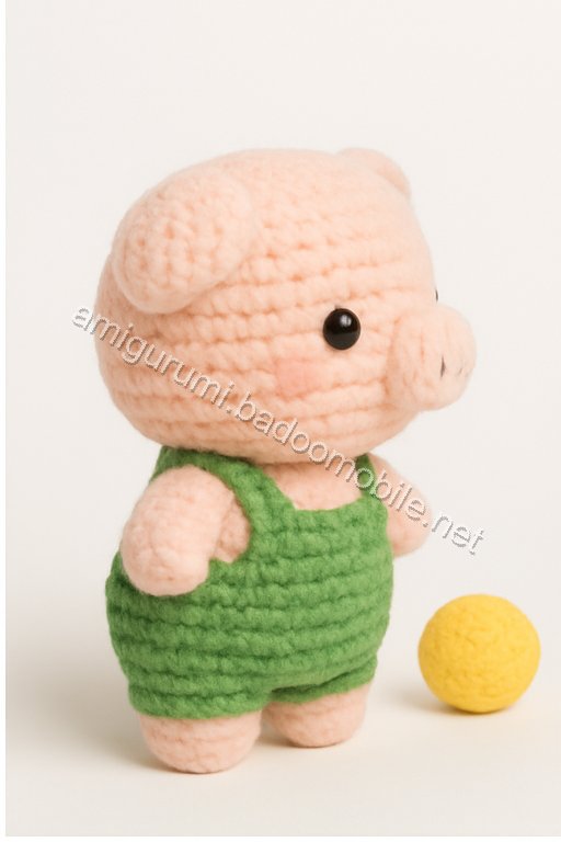 Amigurumi Pear Tree Piglet Free Pattern