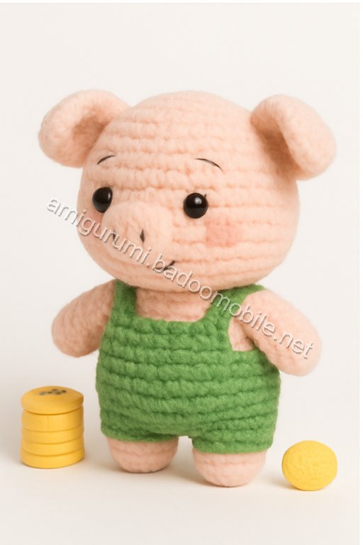Amigurumi Pear Tree Piglet Free Pattern
