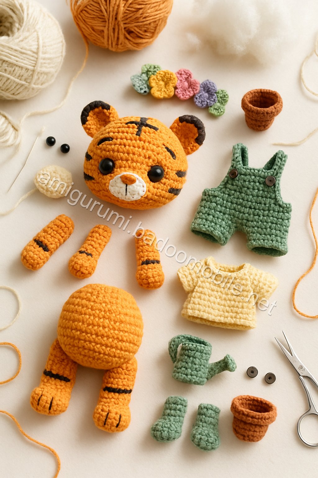 Amigurumi Tiger Free Pattern