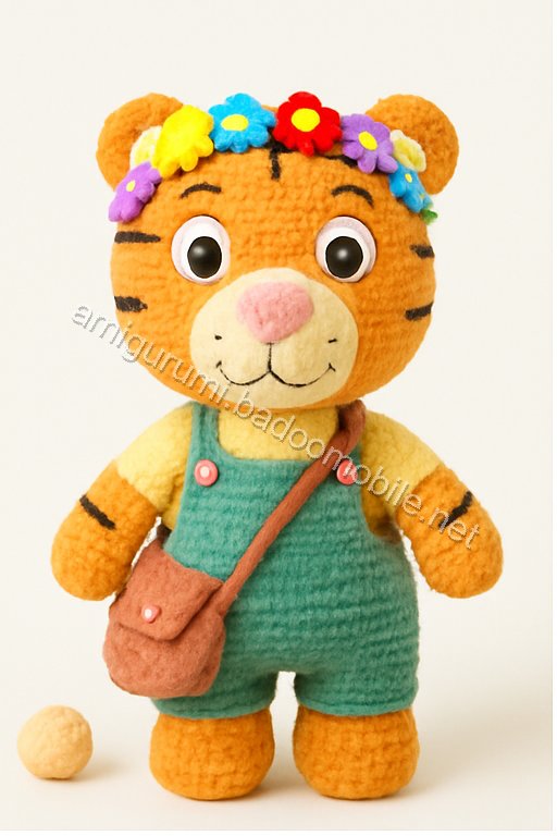 Amigurumi Tiger Free Pattern